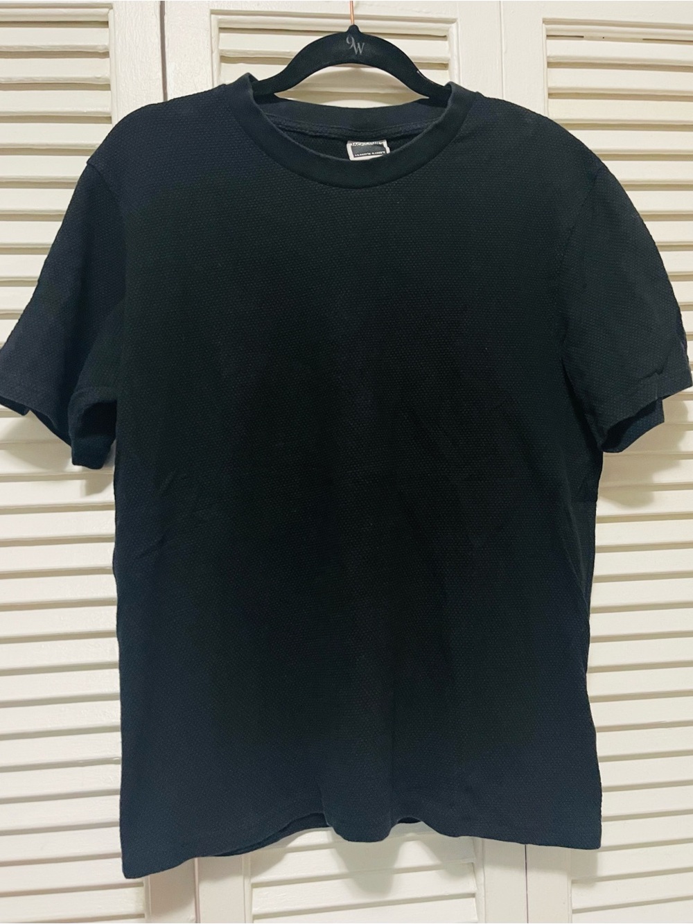 Jack & Jones Black Short-Sleeve Crew Neck Tee